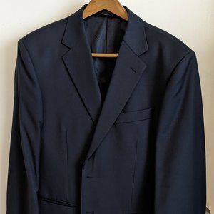 Mens navy-blue sportcoat jacket "Pronto Moda Italia Charles" 40S